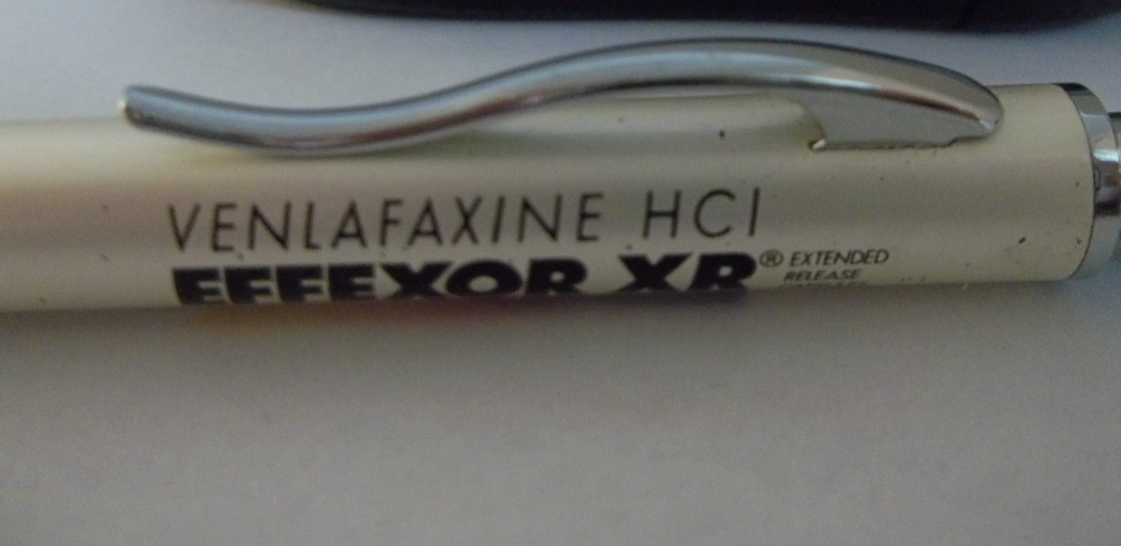Effexor XR Promotional Pen Metal w/Rubberized Grip – Medium Weight