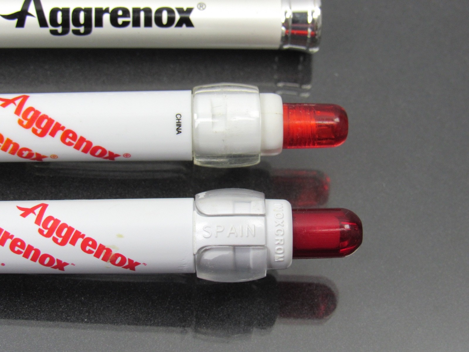 Drug Rep Lot 3 Different Aggrenox PENS Pharmaceutical Advertising Metal Plastic
