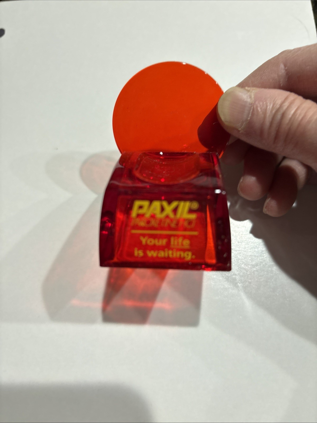 Paxil Business Card Holder