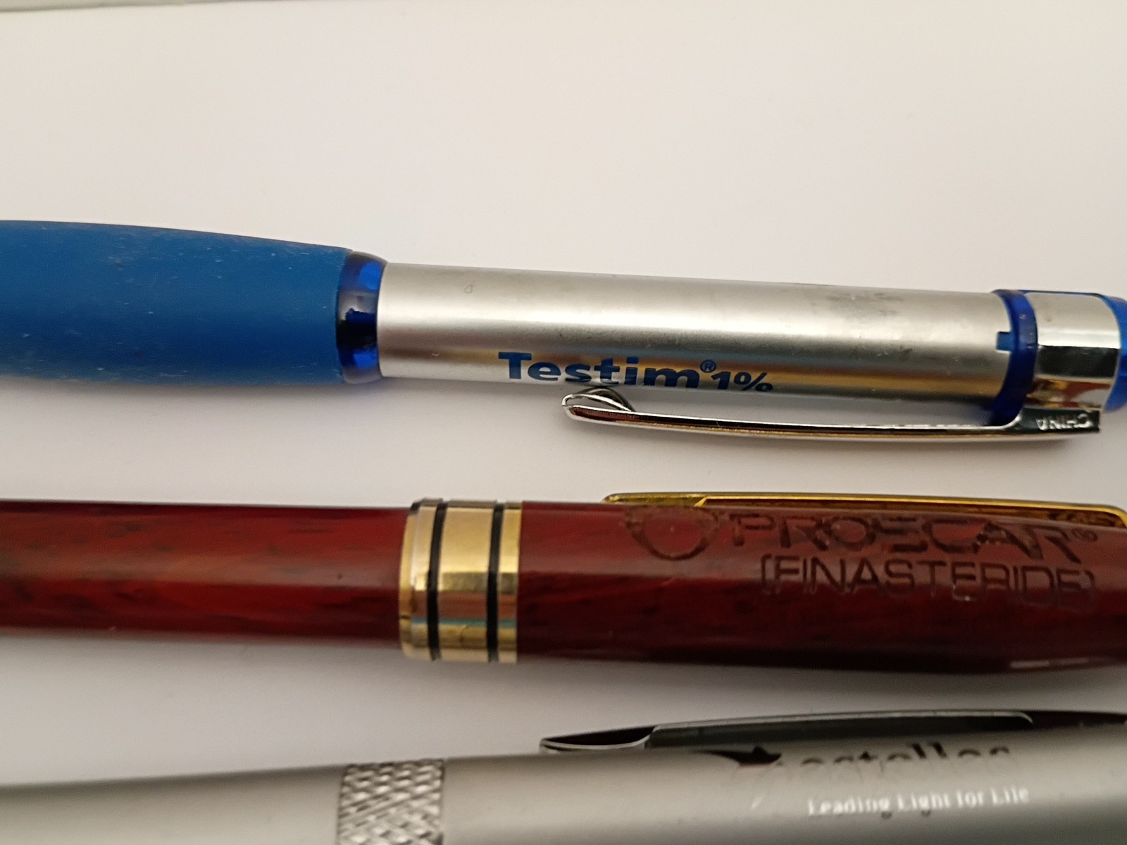Lot 12 Big Pharma Drug Rep Pens Viagra Zyrtec Flomax AndroGel READ DESC.