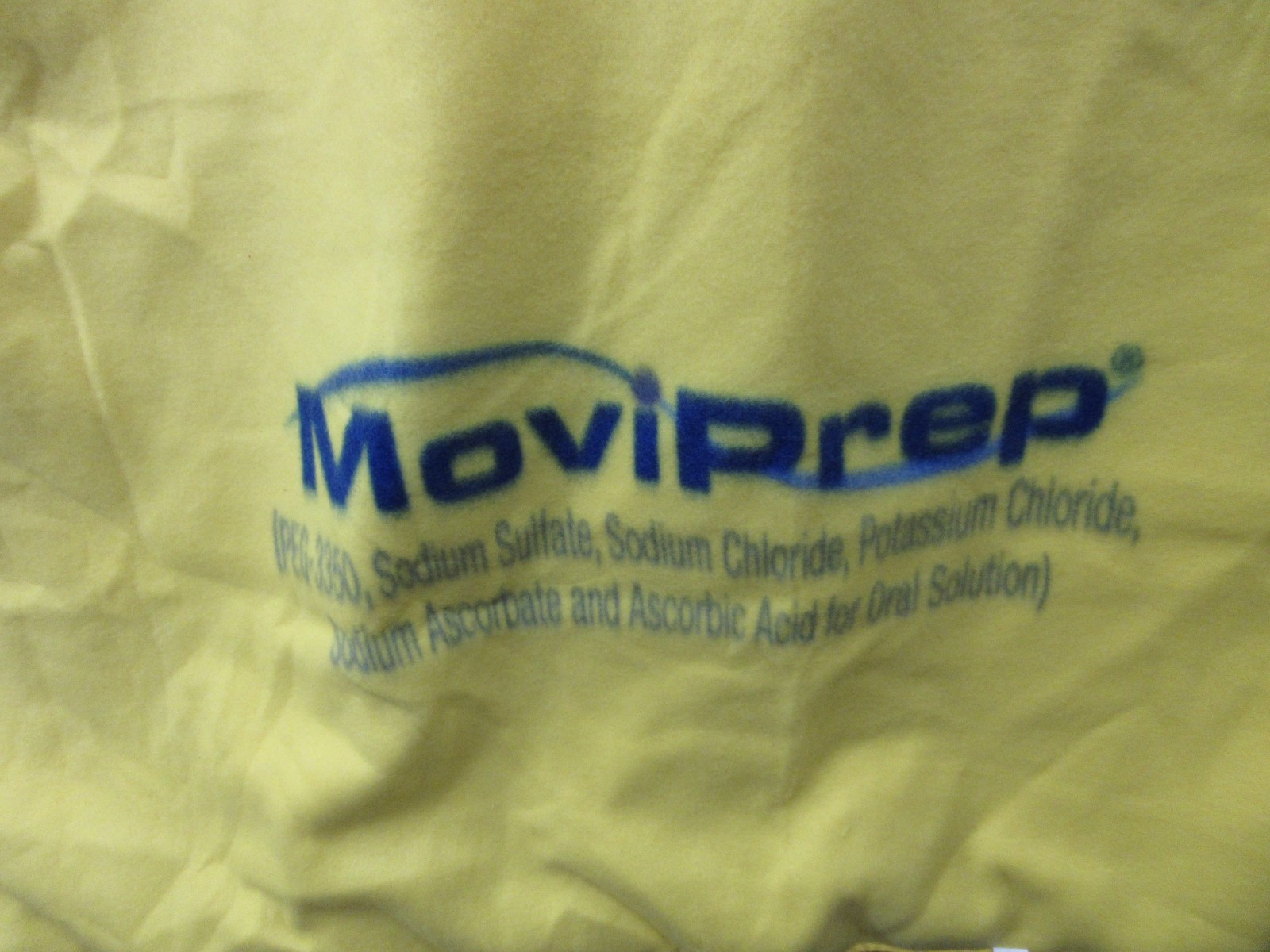 Pharmaceutical Drug Advertising Travel Blanket Salix COLAZAL XIFAXAN MOVIPREP
