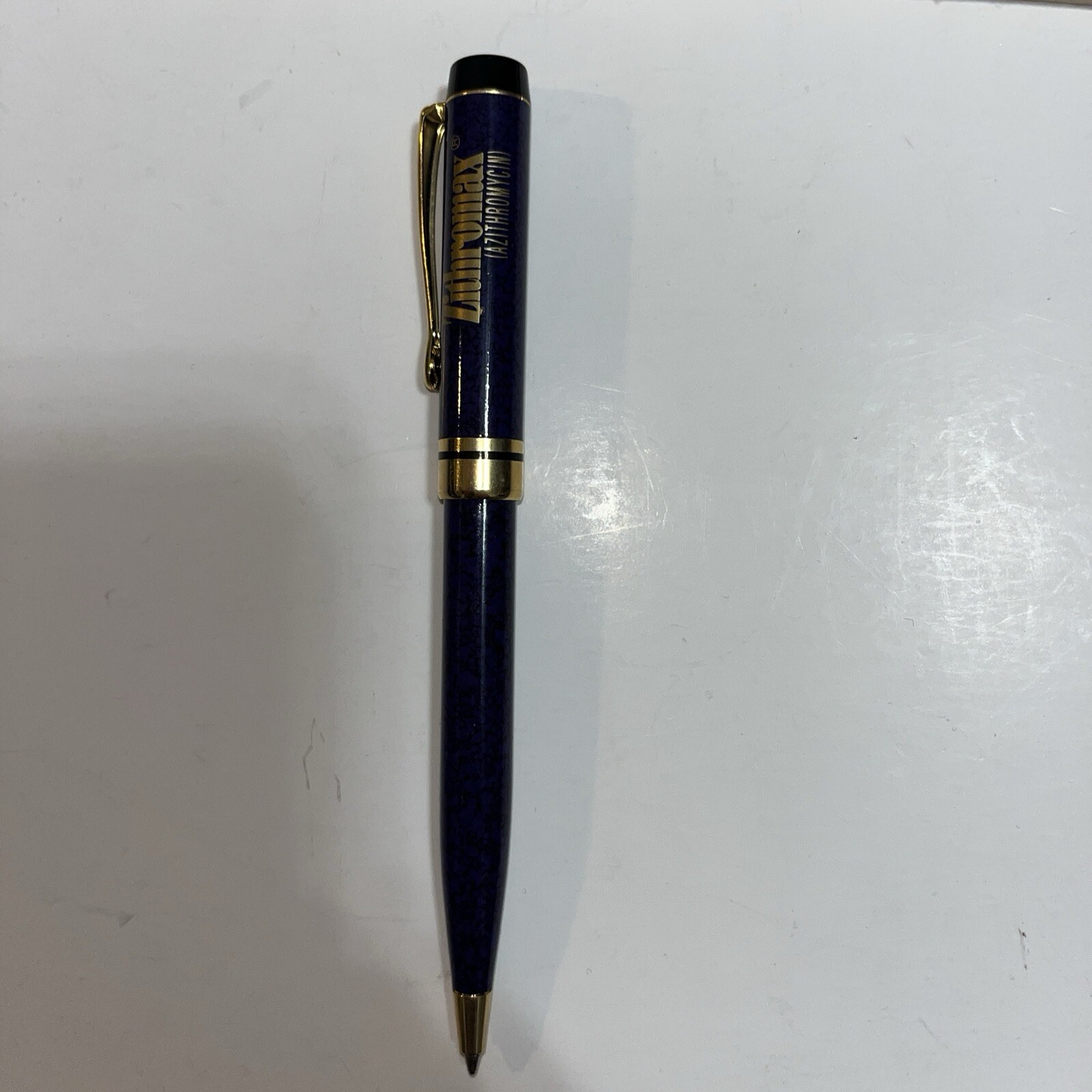 Zithro Medical Drug Rep Pharmaceutical Pen Metal Collectible Advertising