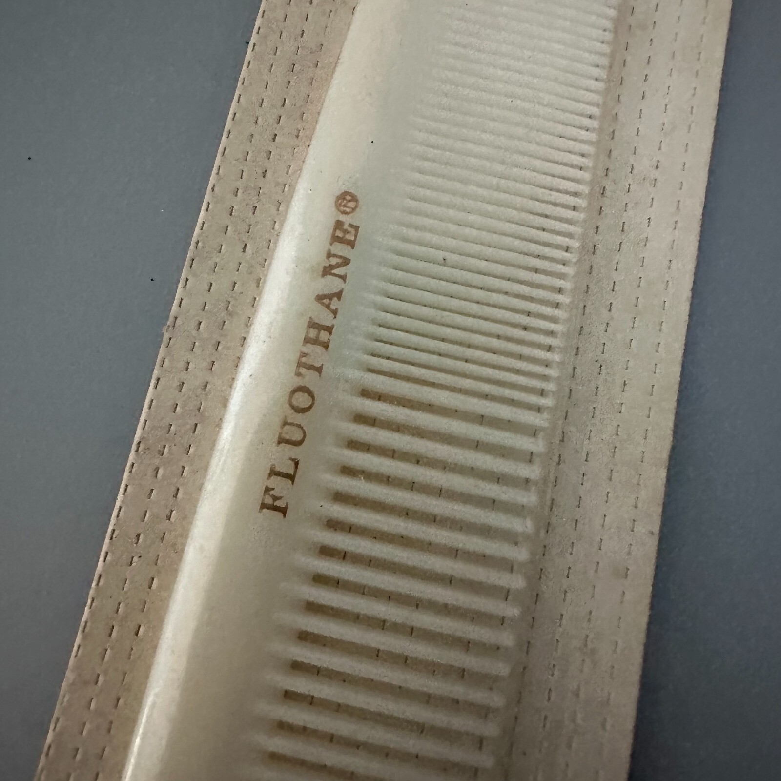 Fluothane Ayerst Laboratories Hair comb promotion collectible NOS