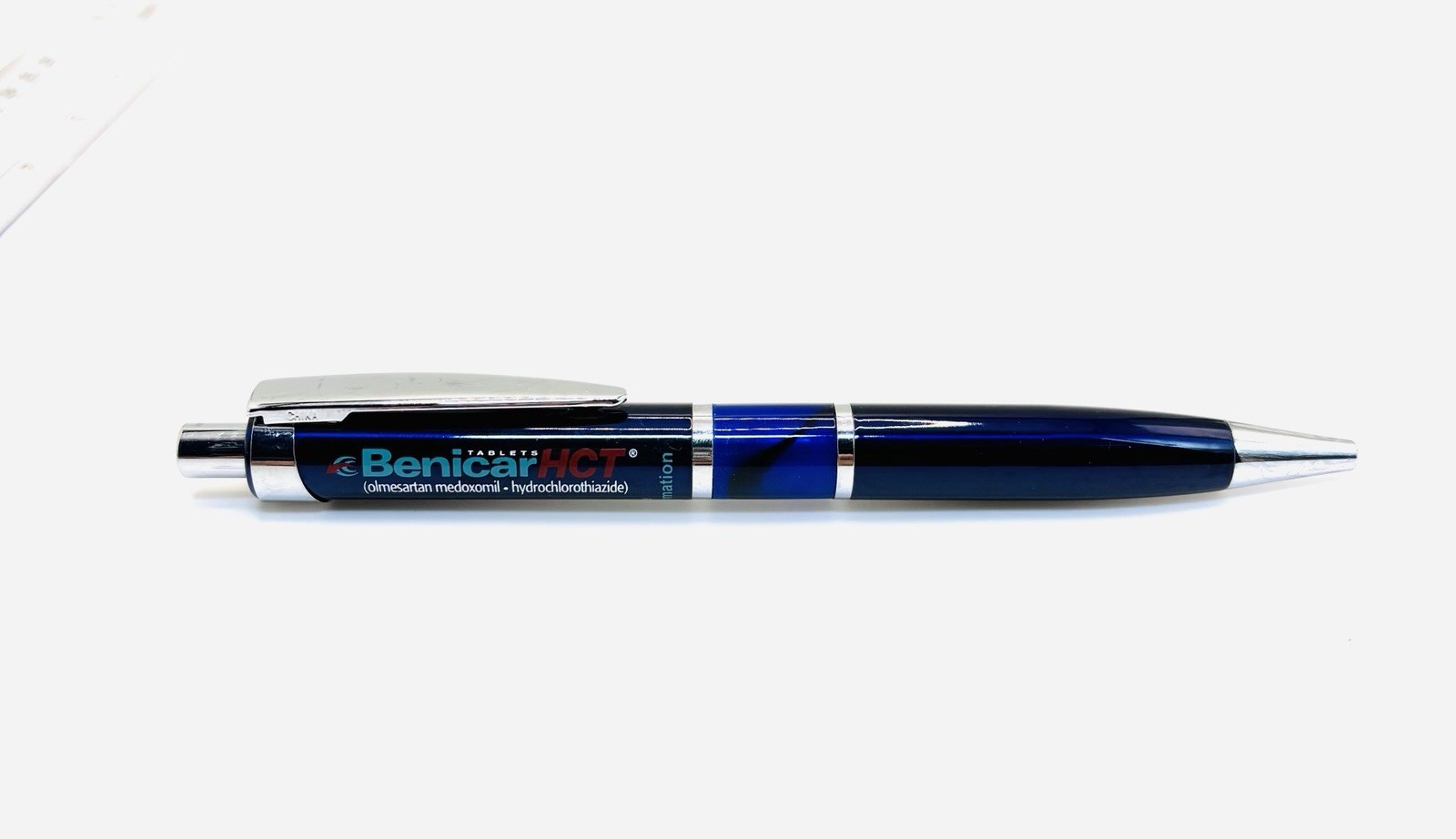 Heavy Metal Benicar Pharmaceutical Drug Rep Pen Medical Writes
