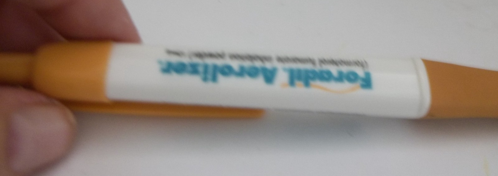 FORADIL AEROLIZER Promotional Pen Plastic Medium Weight – Rubberized Grip