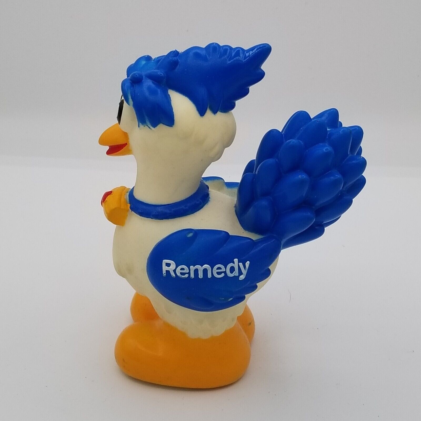 Vintage Roadrunner 6” Plastic Squeak Toy Medical Advertising Remedy Pharmacy