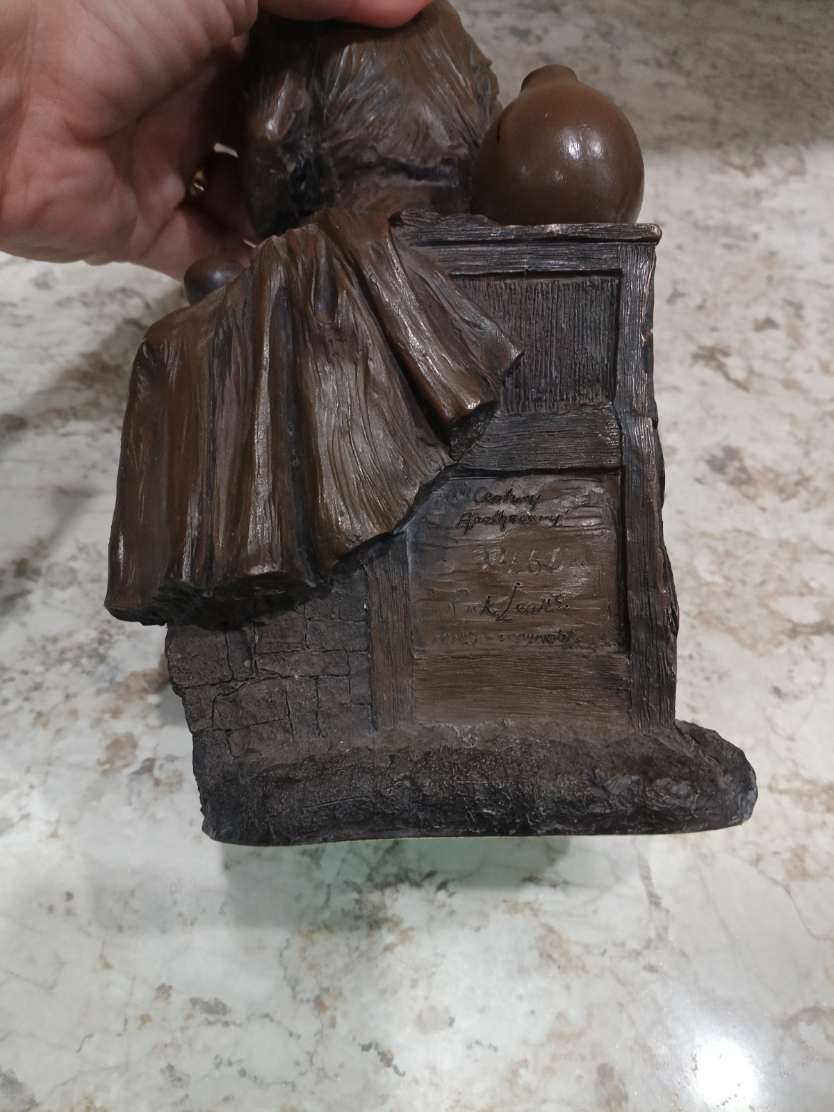 Rick Lewis Limited Ed. Century Apothecary Sculpture 11”H* 1460 Pharmacy