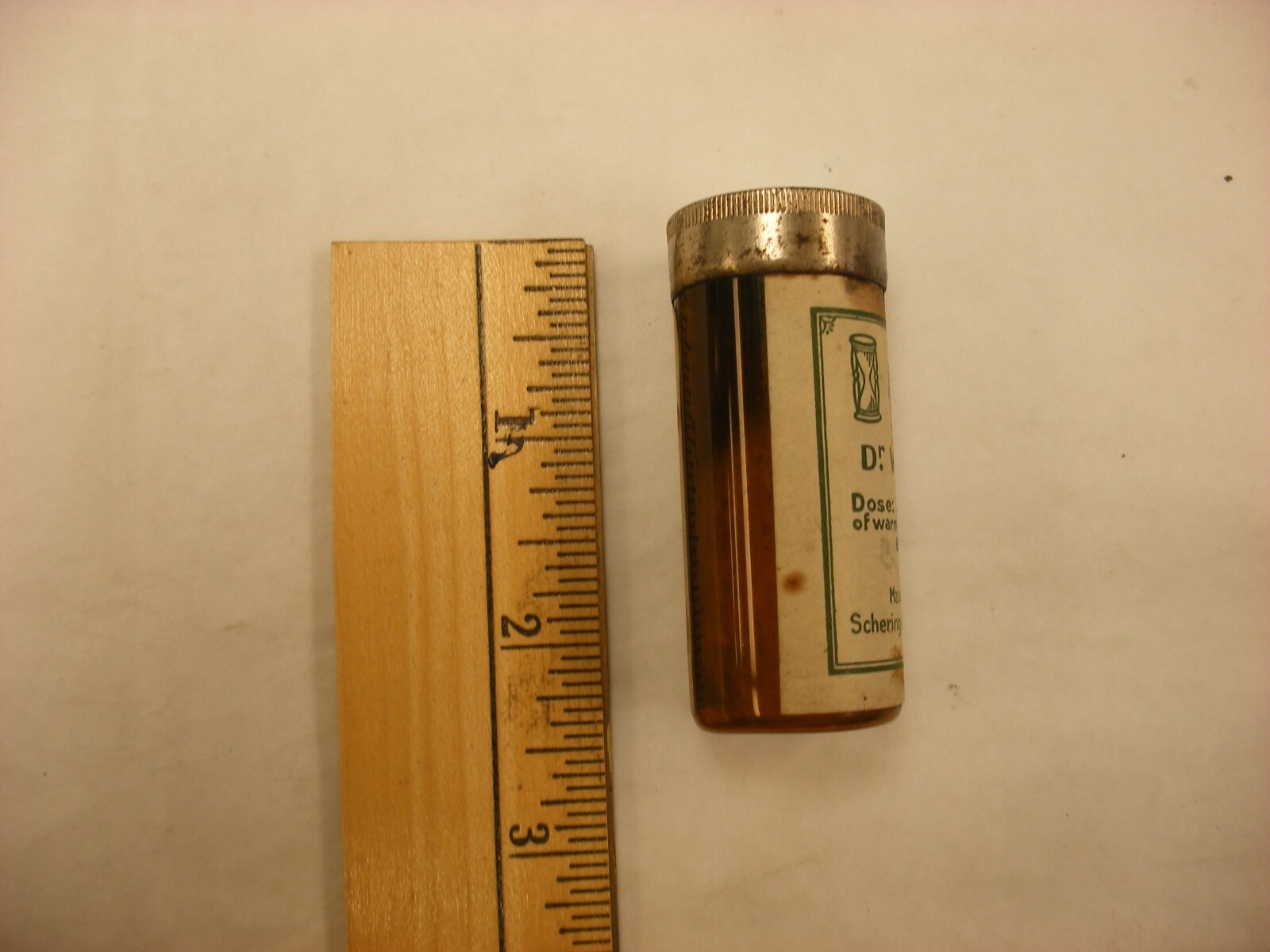 Antique Vtg Medical Dental Pharmacy Quack Cure – Dr. W. Bauermeister Pilulae