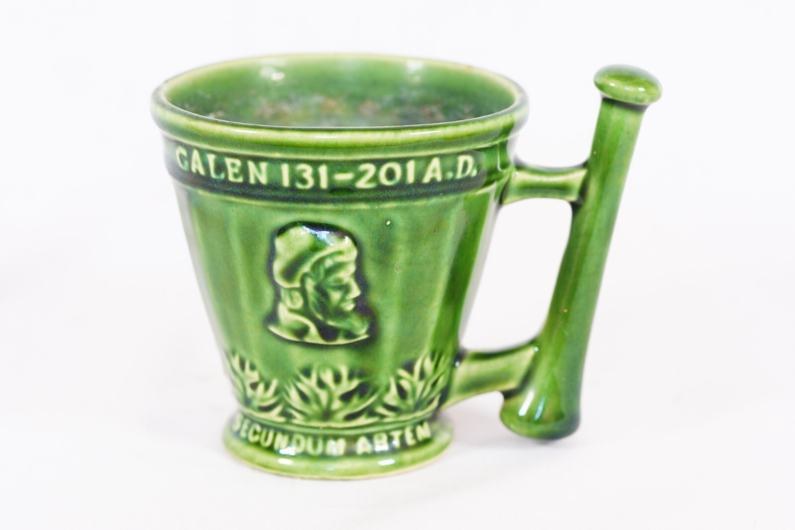 Vintage Pharmaceutical Advertising Coridicin RX Glazed Schering Mug Collectible