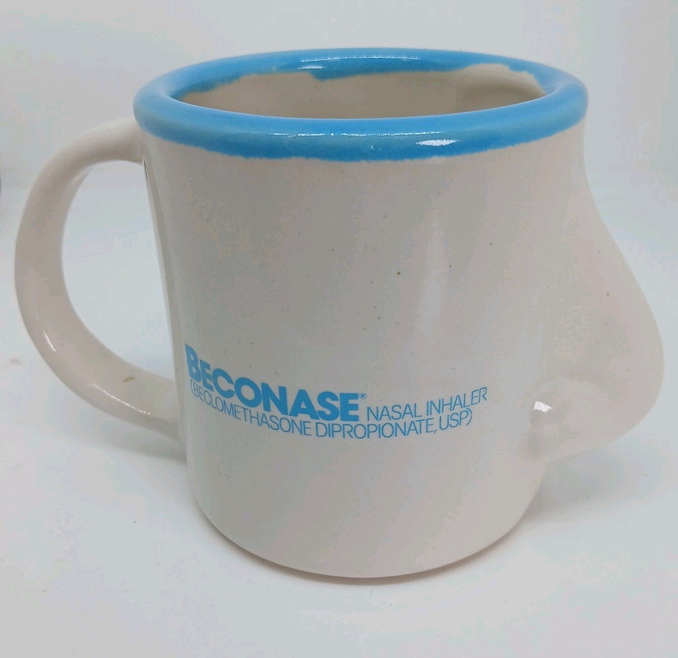 Beconase Nose Mug Drug Medical Swag Pharmaceutical Advertising