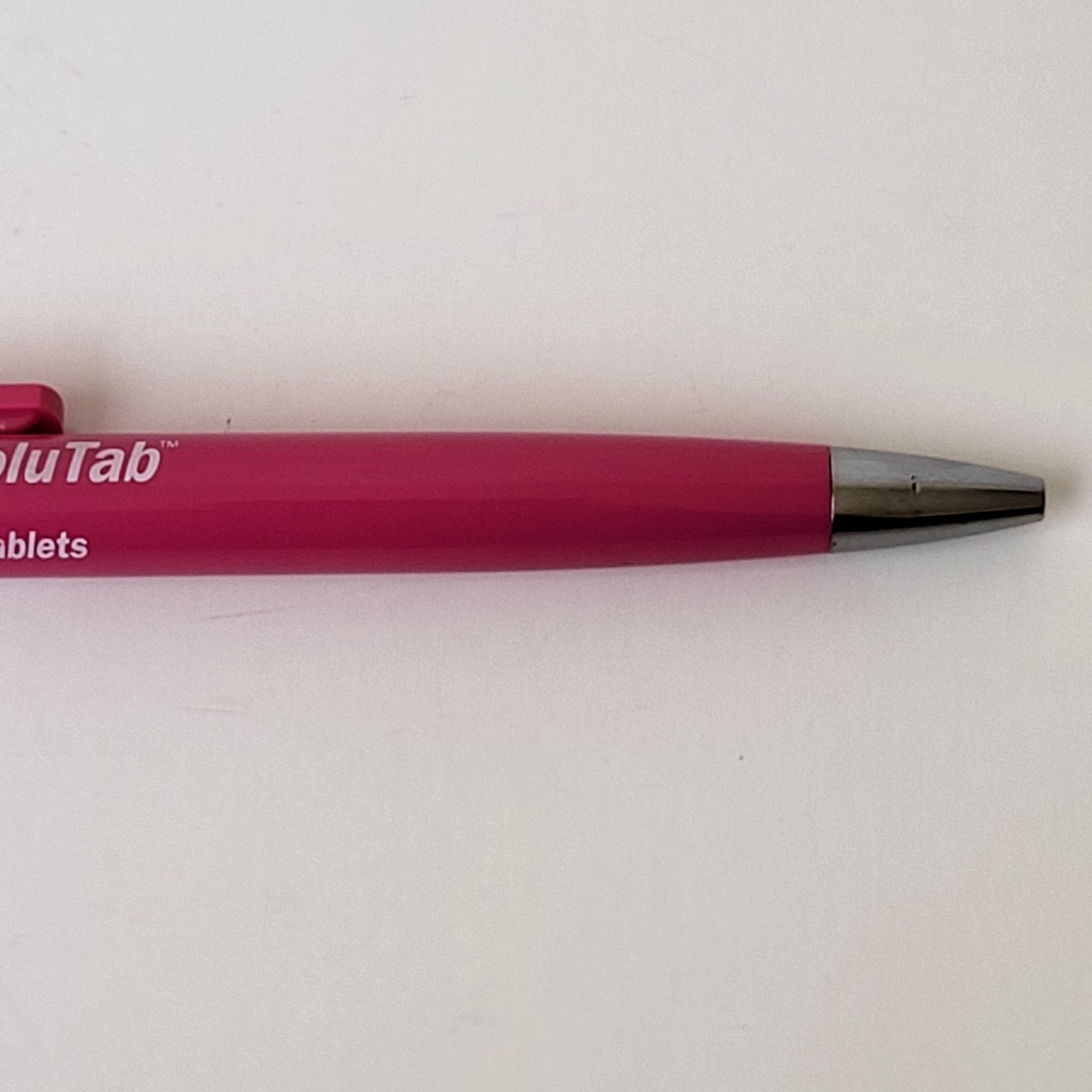 Prevacid Solutab Pink Pen Pharmaceutical Drug Rep Promo Collectible Advertising