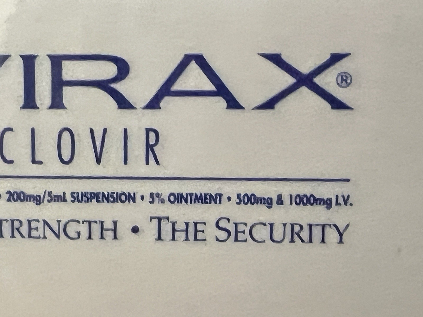 Zovirax Pharmaceutical Drug Rep Promo Post It Notes 2.75 inch Square