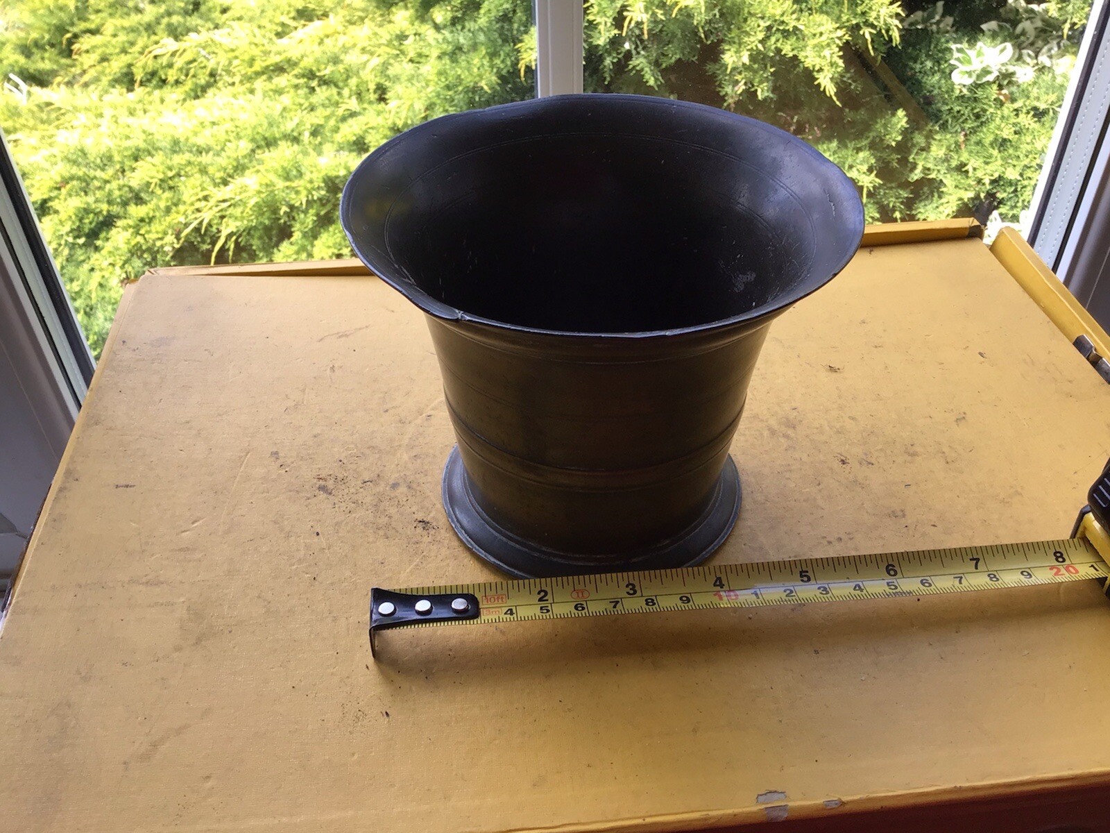 ANTIQUE PESTLE BRONZE VINTAGE CHEMIST COOK APOTHECARY FOR COOKING HERBS SPICES