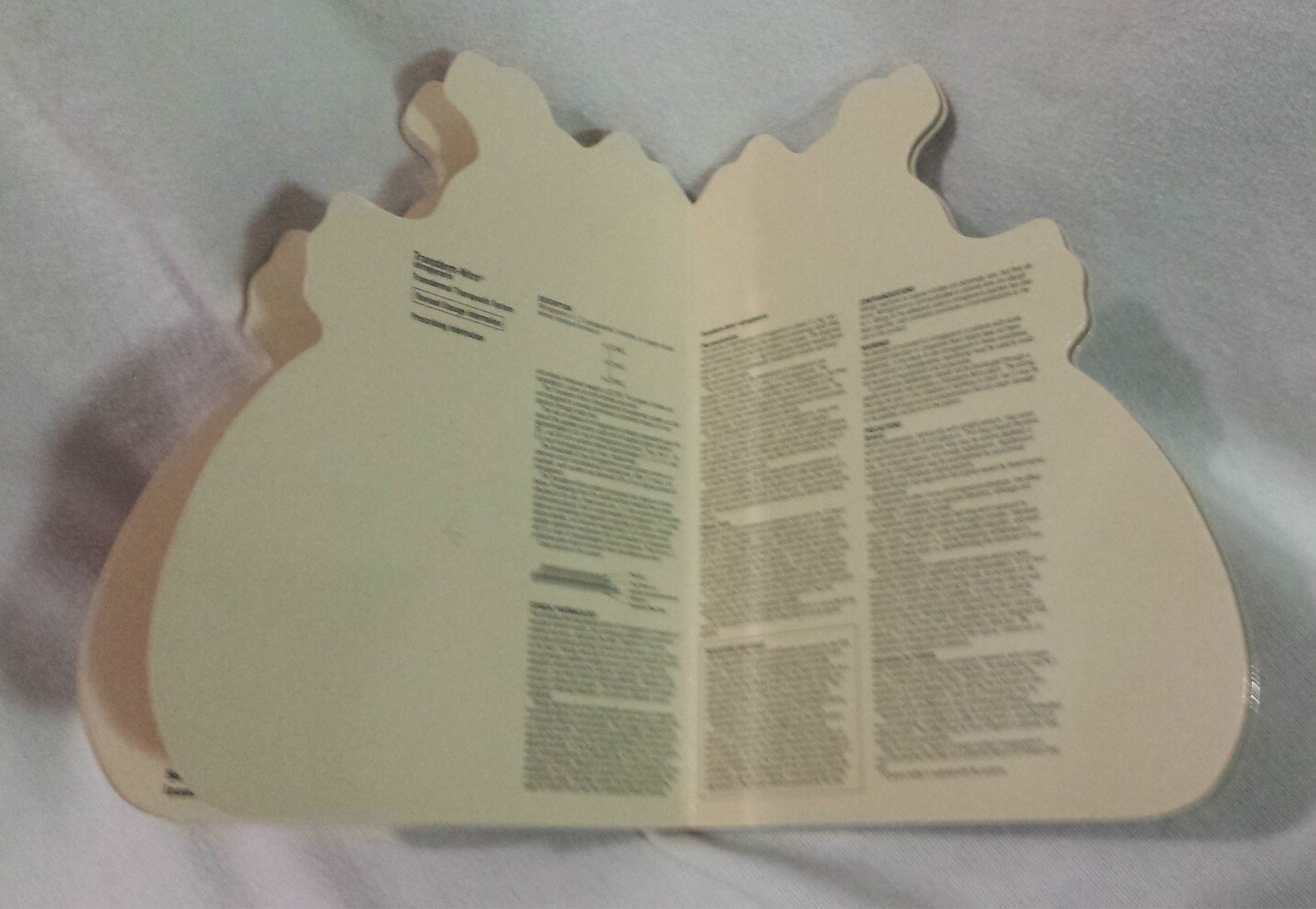 Heart Book Patient Guide to the Human Heart Transderm Nitro Advertising Medical