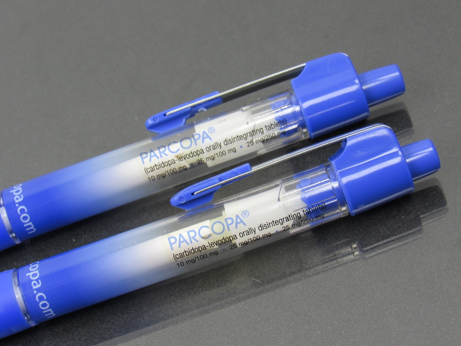 Parcopa Carbidopa-Levodopa PENS Drug Rep Pharmaceutical Promo Advertising Lot x2