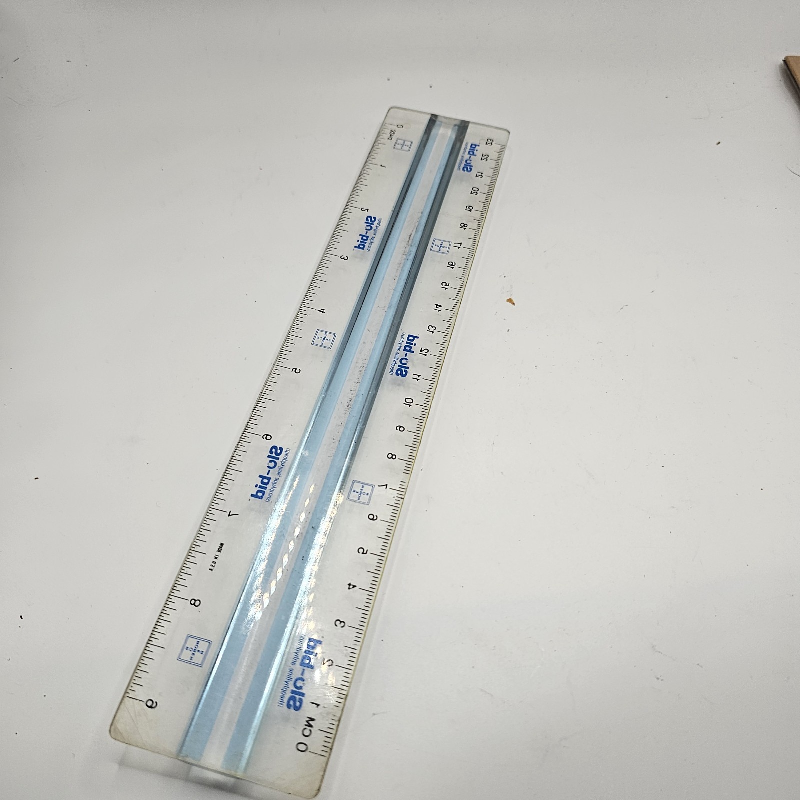 Vintage Slo-Bid Theophyline Pharmaceutical Salesman Drug Rep Clear Ruler