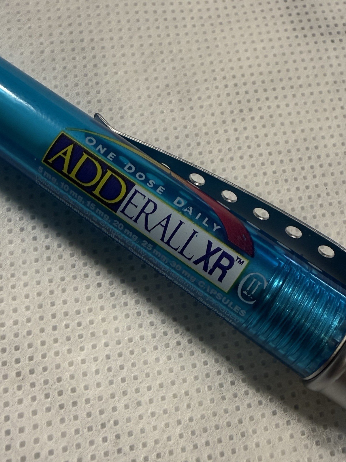 Adderall XR Blue Pen Drug Rep Collectible Not Working