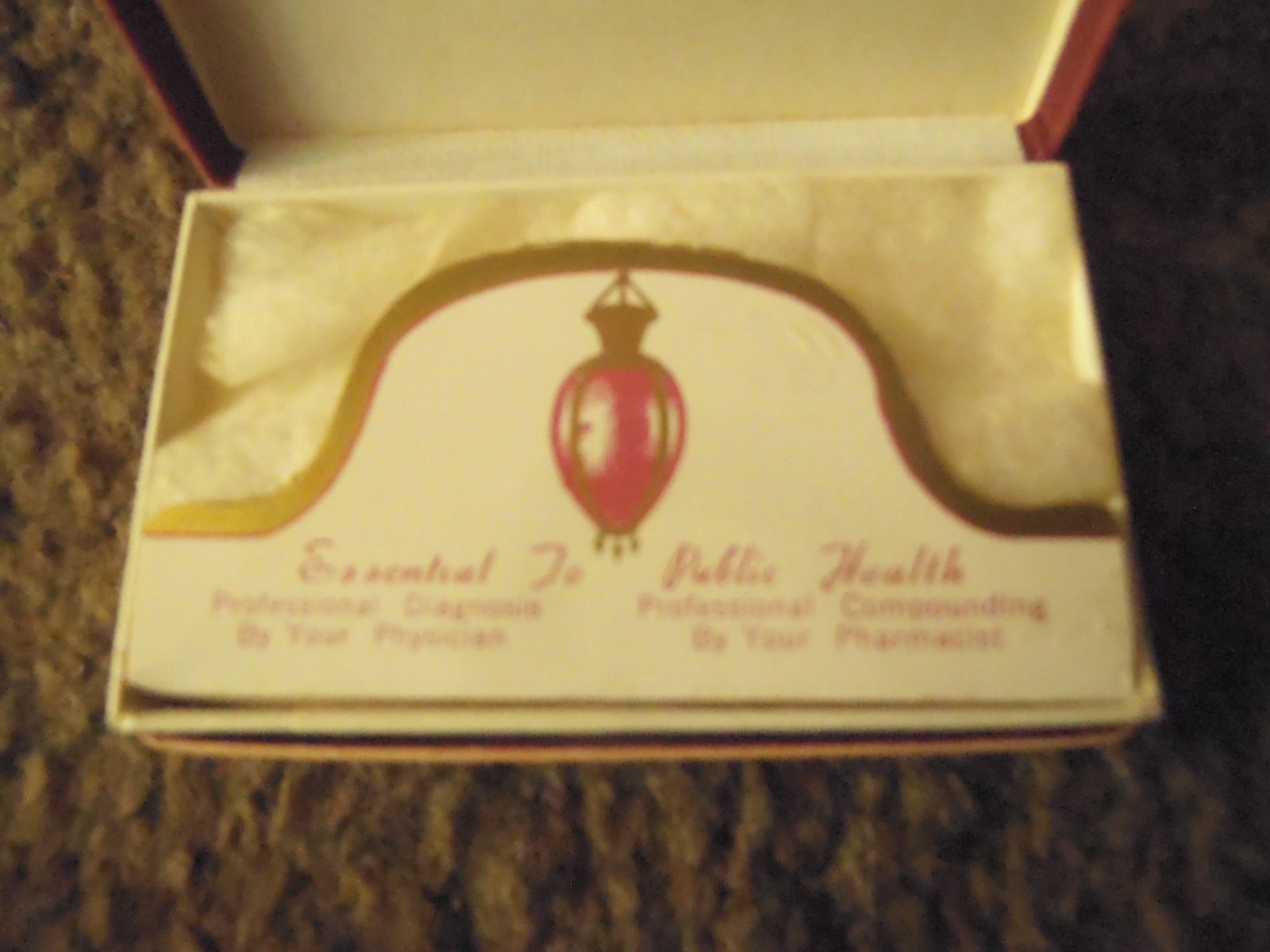 3 Vintage OREGON Cardboard Prescription Pill Medicine BoxS-RX