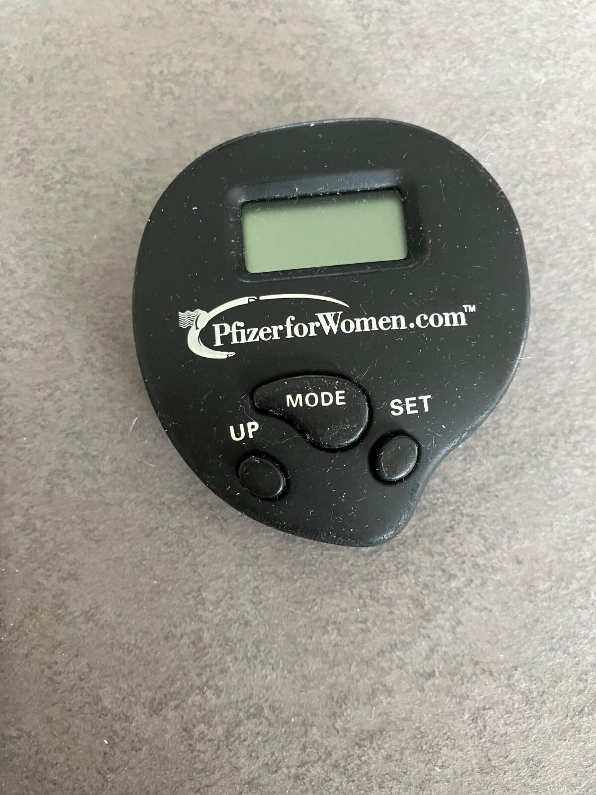 Vintage Pfizer For Women Advertising Pedometer