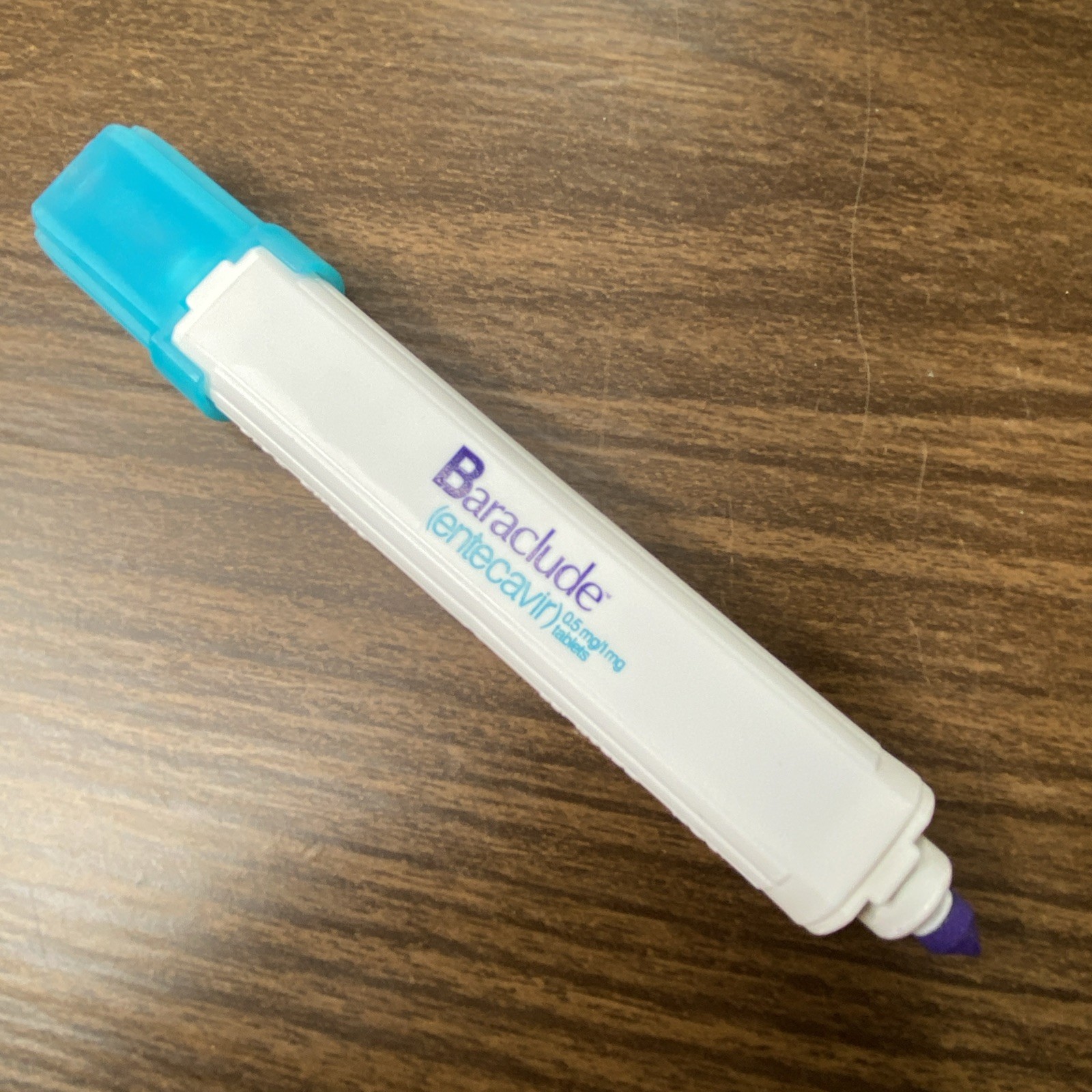 VTG Pharmaceutical Advertising BARACLUDE entecavir RX Drug Rep Highlighter