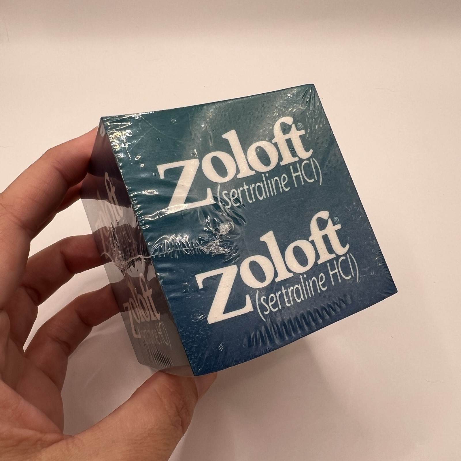 VTG Zoloft Post It Notes Pzizer Pharmaceutical Rep Advertising Promo NIP 1998