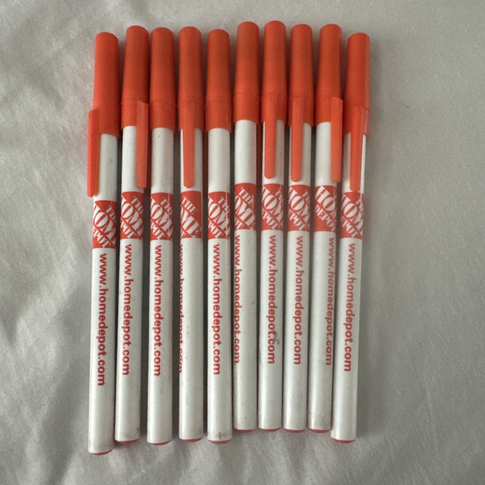 Vintage Lot Of 10 The Home Depot Pens