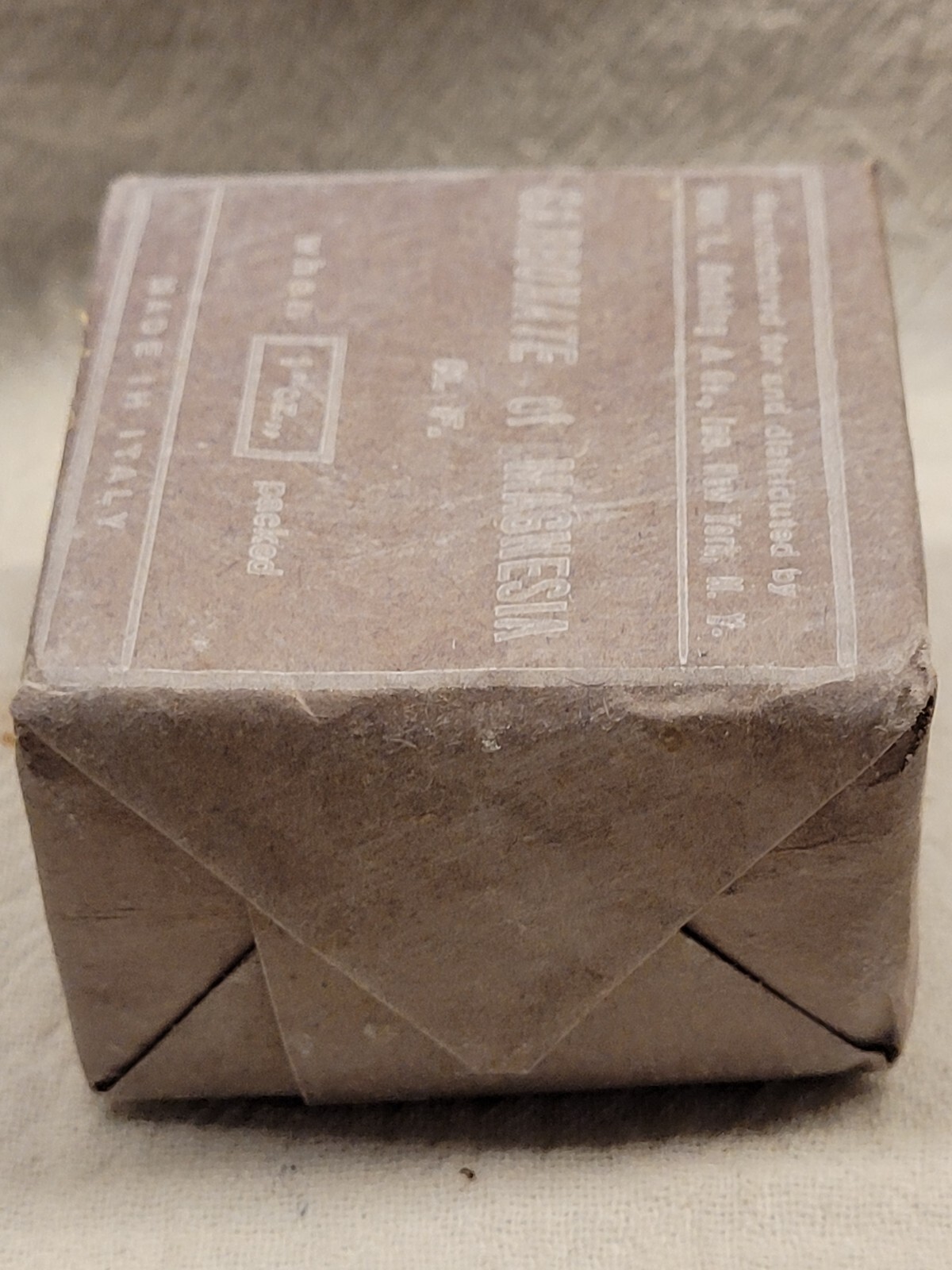 Chas L. Huisking New York Box w Original Wrapping Made In Italy