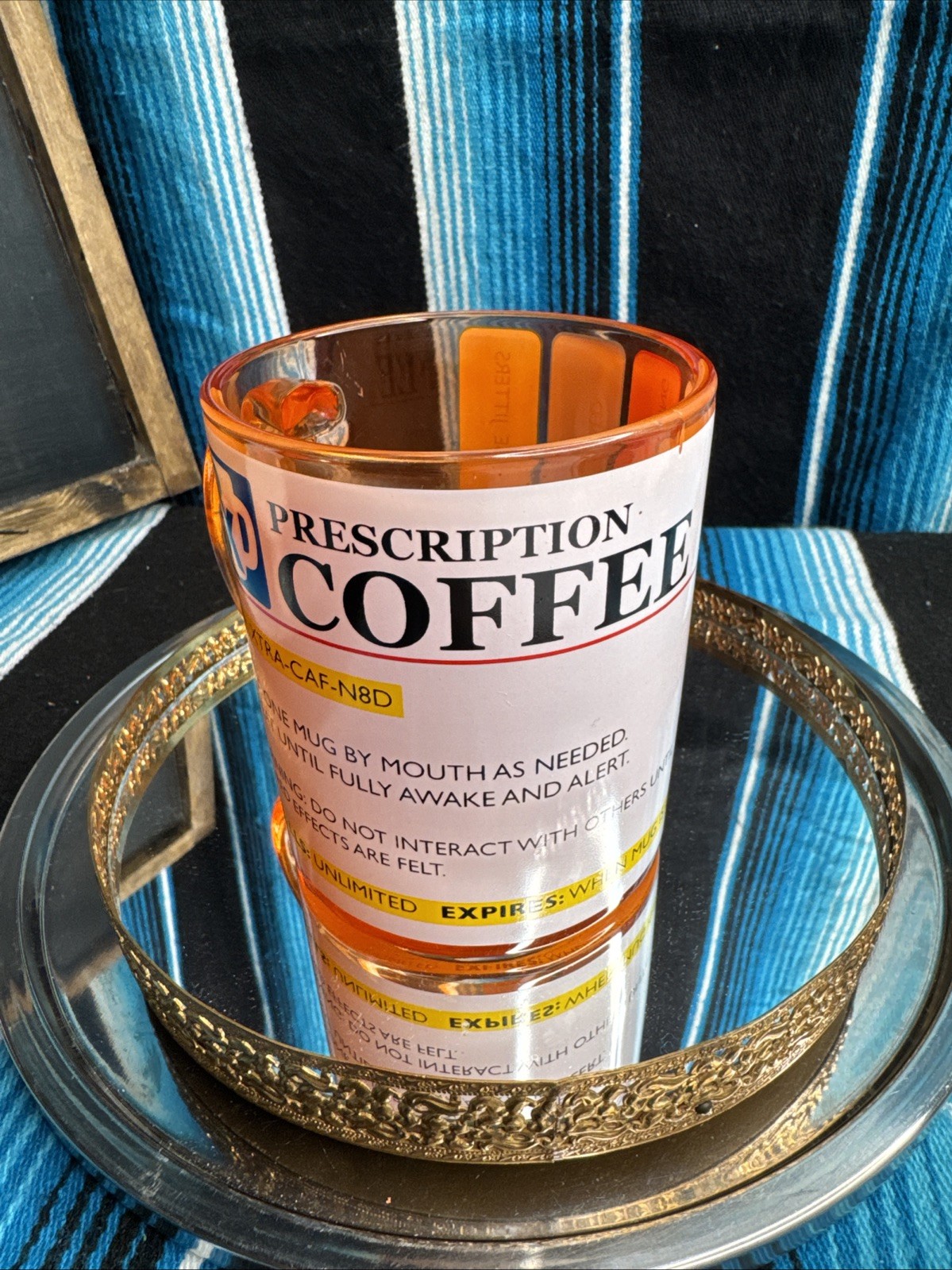 Funny Prescription RX Drug Pharmacy Pharmacist Assistant Big Coffee Mug Cup