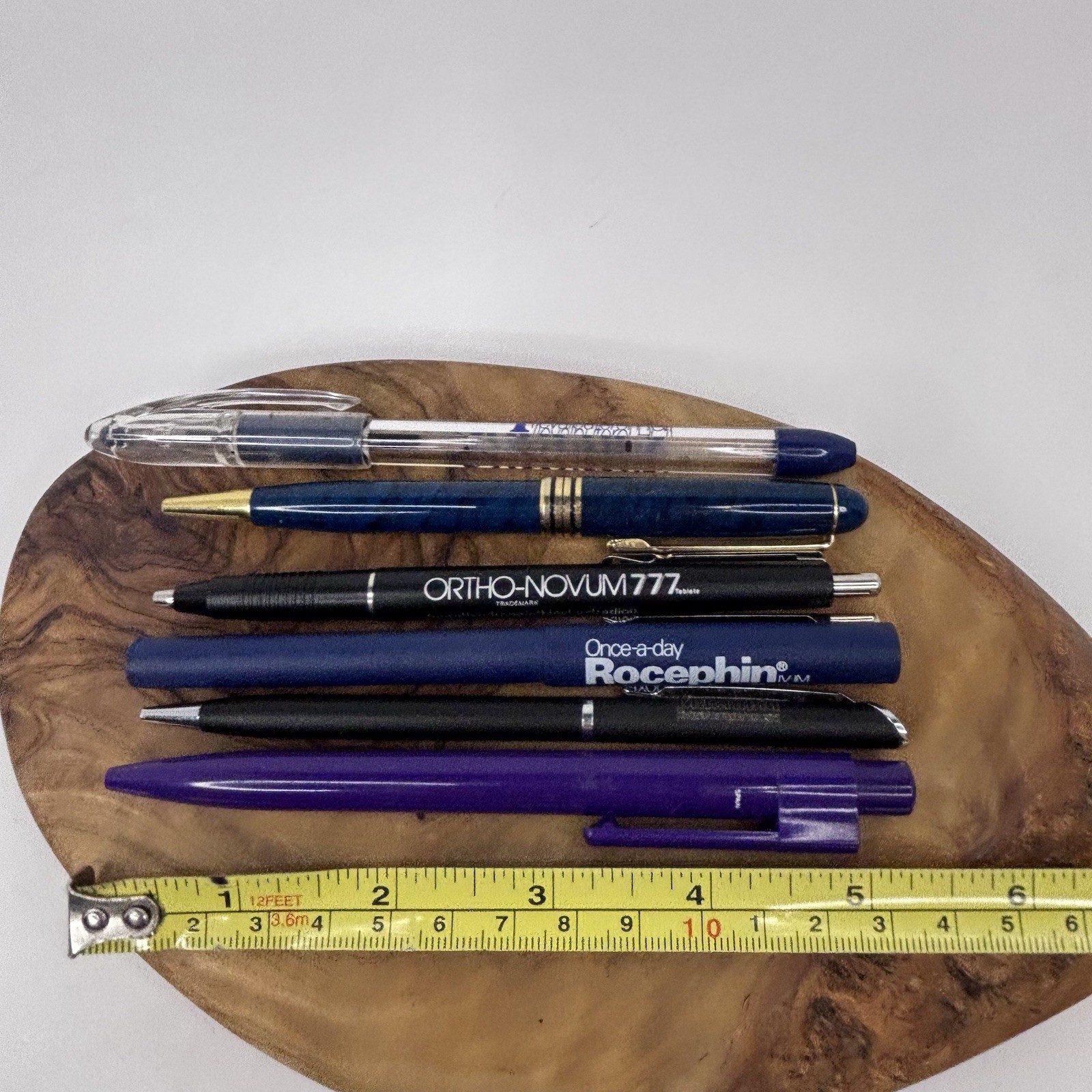 Vintage Advertising Lot 6 Pens 1 Pointer Drug Rep Pharmaceutical Quill