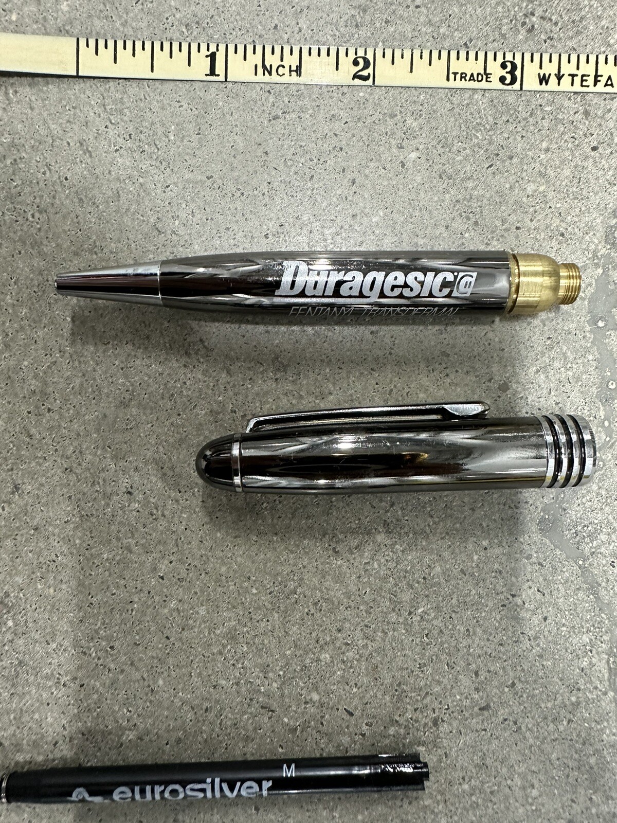 Duragesic FENTANYL Transdermal System Class 2 Narcotic Pharma Promo Grey Pen