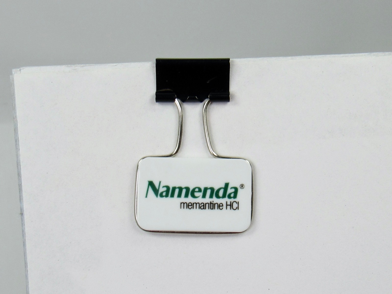 Namenda Avandamet Amitiza Zyrtec Binder Clips Drug Rep Pharmaceutical Lot of 12