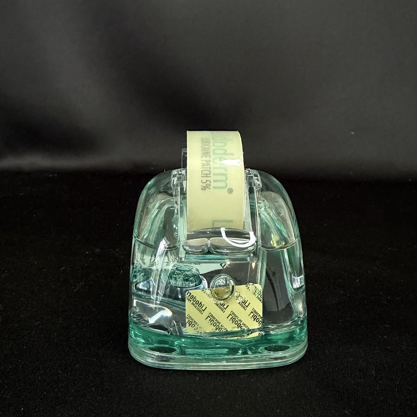 Drug Rep Lidoderm Lidocaine Patch Tape Dispenser Pharmaceutical Collectible Vtg