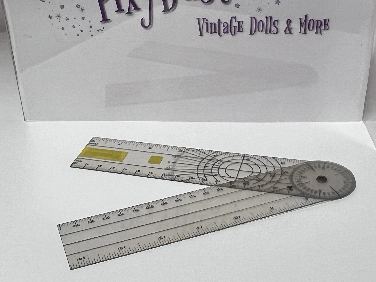 Merck Sharp Dohme CLINORIL Goniometer Angle Ruler Pharmaceutical Promo (MD17)