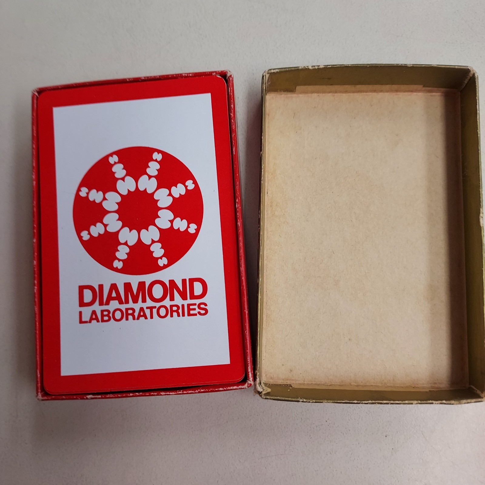 Vintage Rare Pharmaceutical Drug Rep Diamond Laboratories Deck Playing Cards