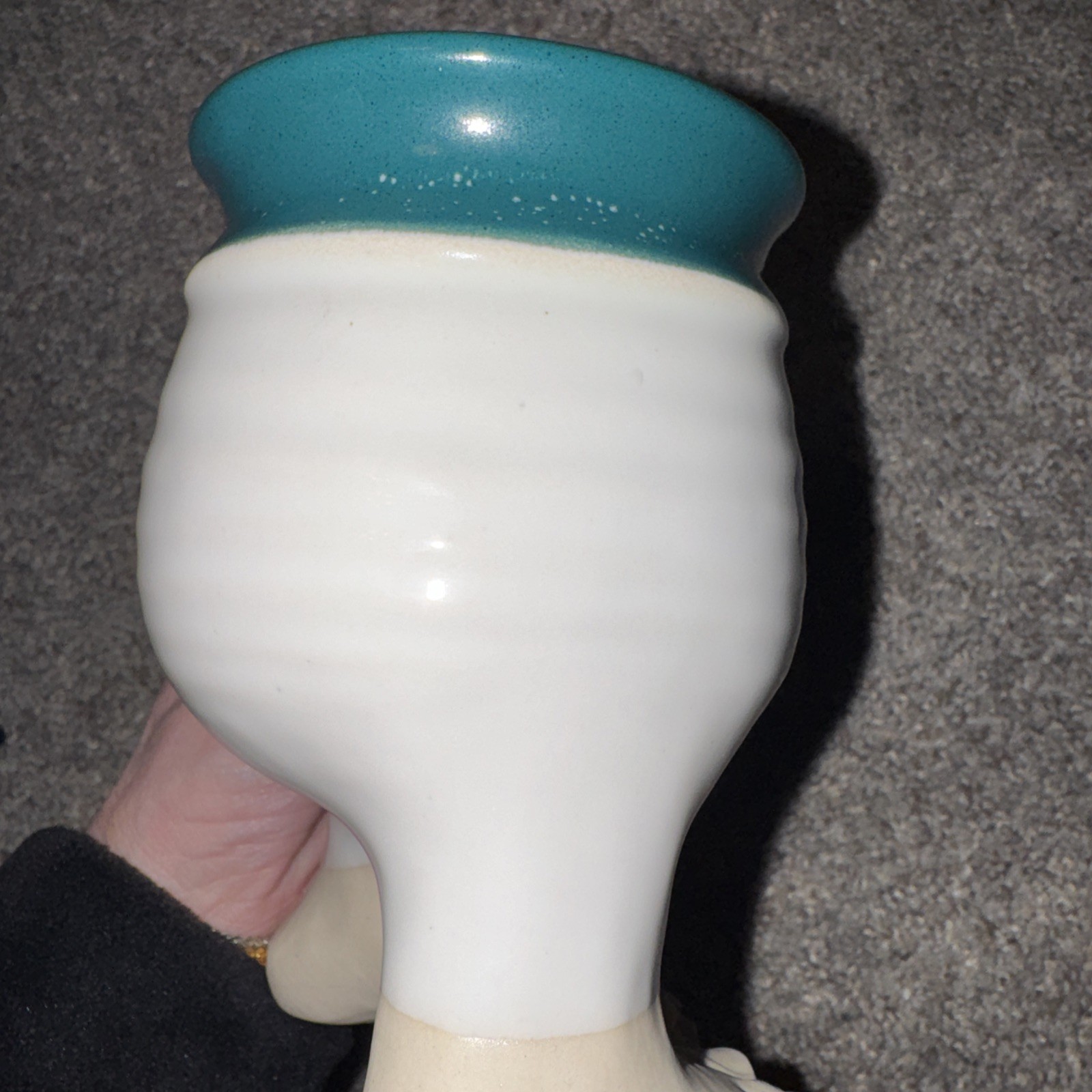 Pharmaceutical Feet Toe Mug Drug Rep Oxistat (oxiconsole Nitrate) Cream Ceramic