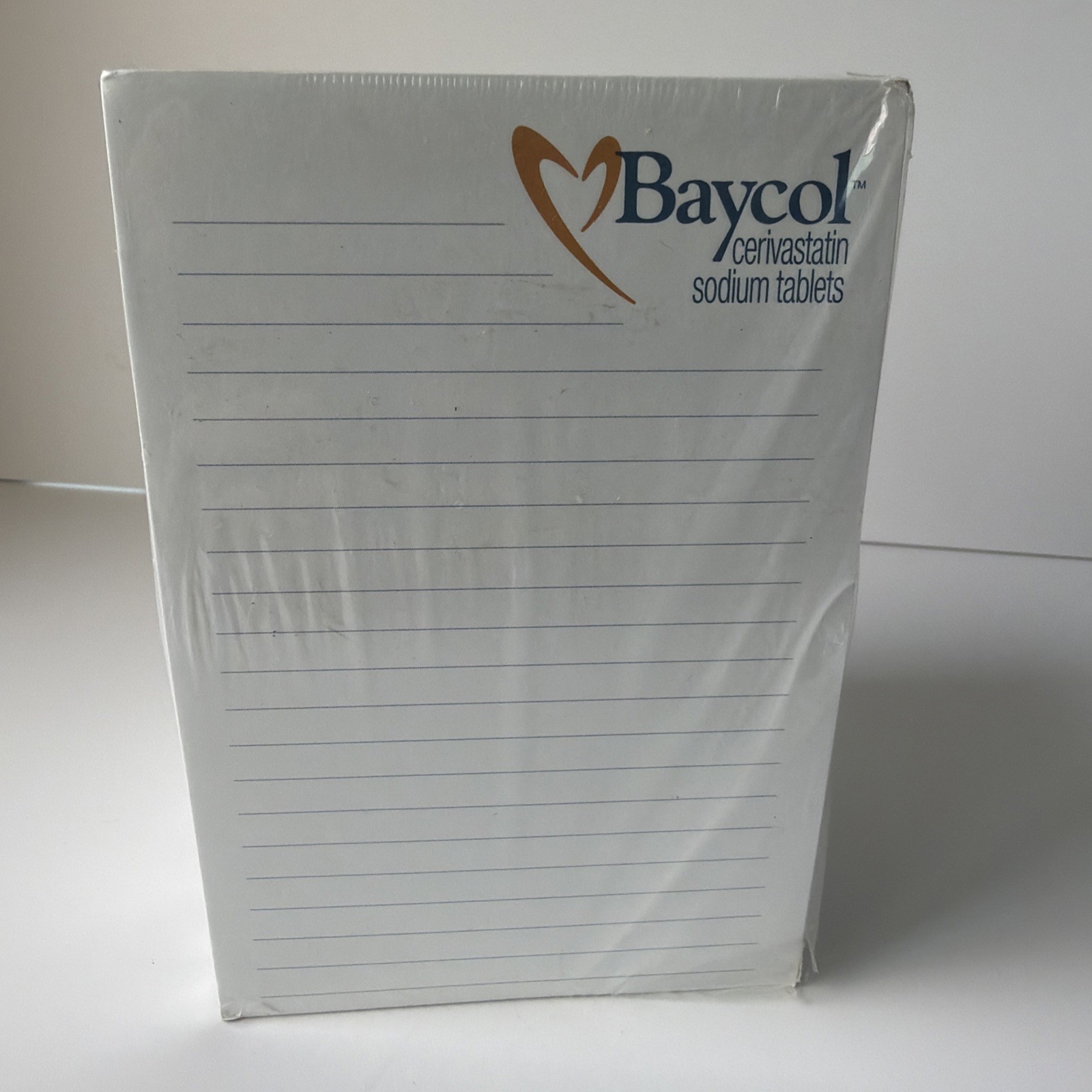 Lot of 20 Drug Rep Note Pads Pharmaceutical Promo Medical Advertising- Baycol