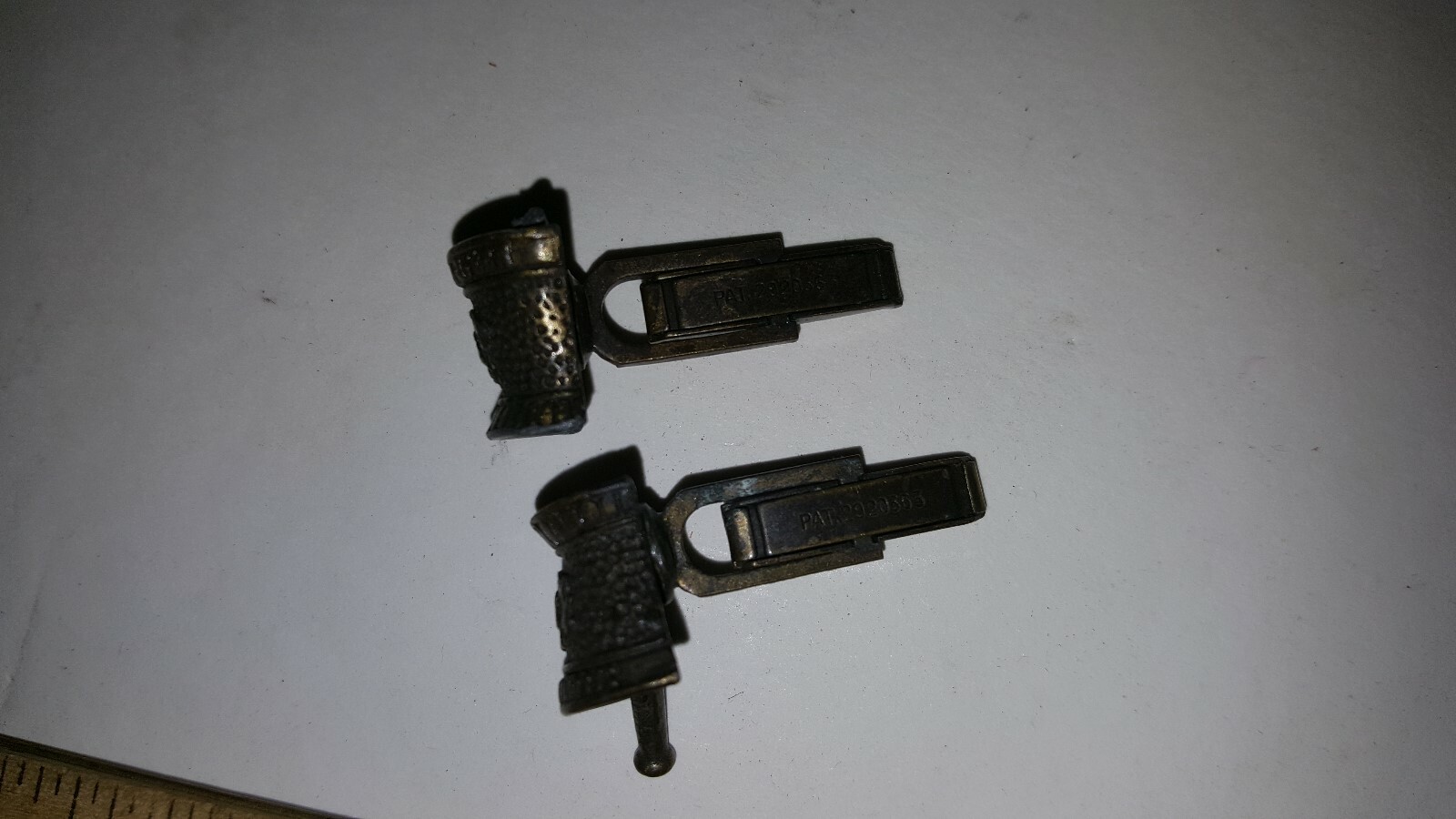 Vintage Mortar & Pestle Pharmacy Apothecary Cufflinks PATENT: 2920363