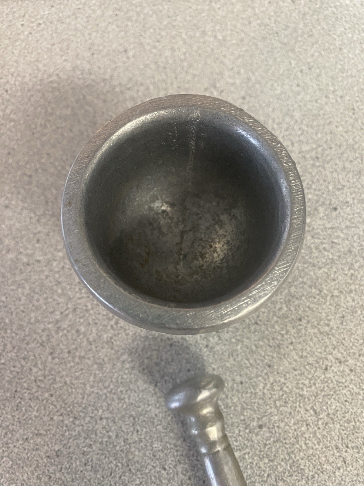 Vintage WILTON Armetale 3.5” Apothecary Mortar & Pestle USA