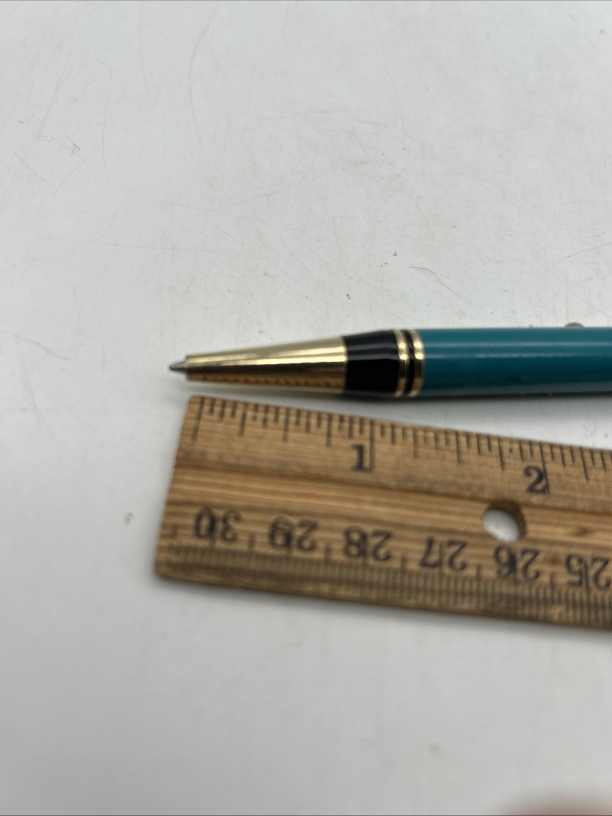 Diflucan Metallic Teal Metal PEN Drug Rep Pharmaceutical Promo Advertising Works