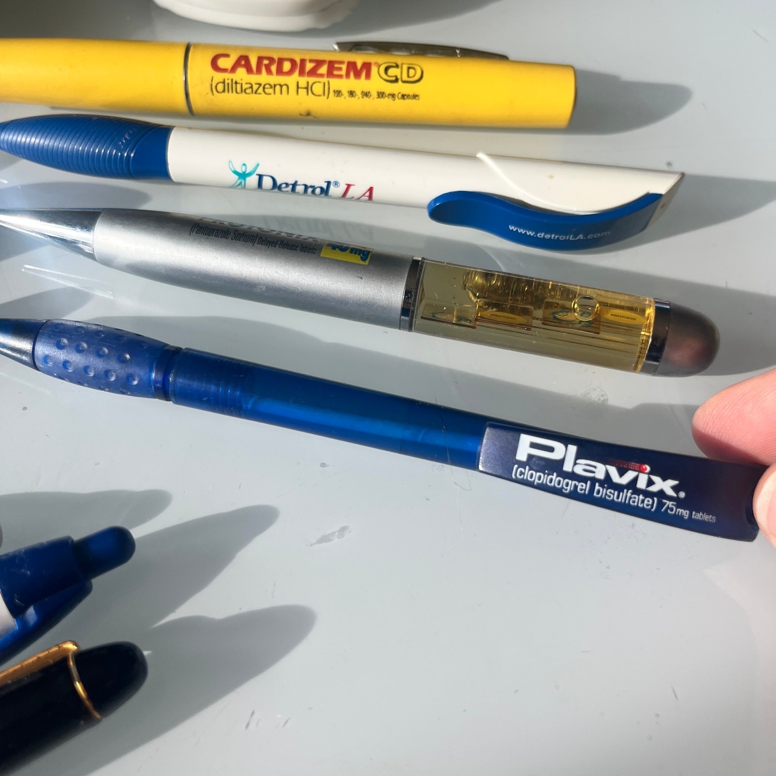 Large Lot Vintage Pharmaceutical Drug Rep Promotional Items Lot 90’s Cardizem