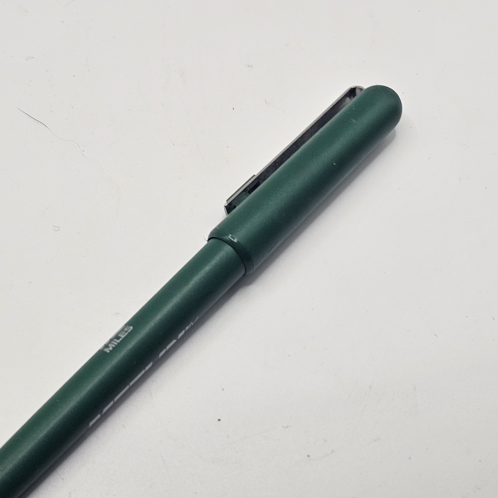 Mezlin Mezlocilin Sodium Ball Point Pen Vintage Green Pharmaceutical Promotional