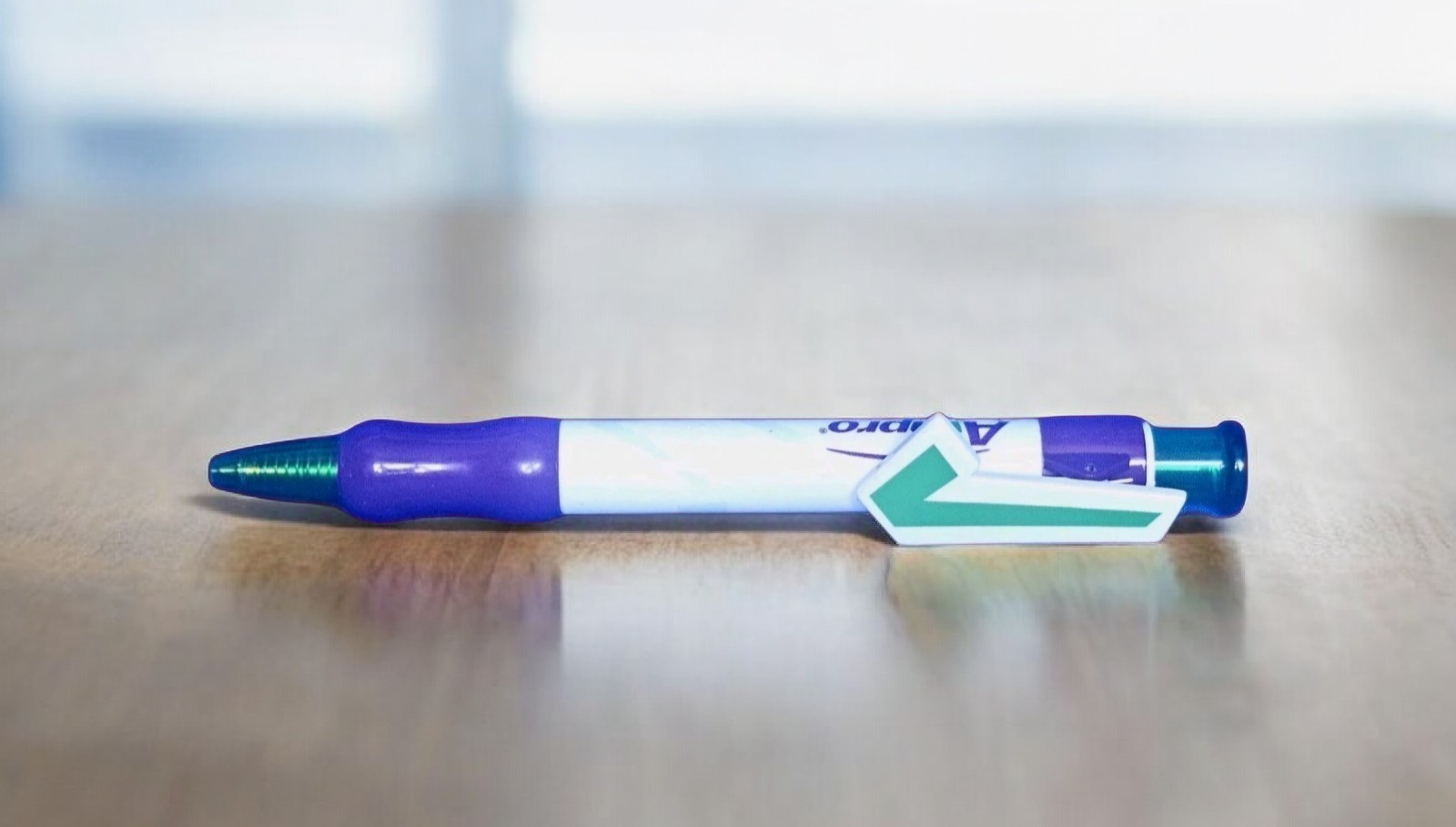 AVAPRO Pharmaceutical Drug Rep Chubby Purple Ink PEN Collectible Advertising NEW