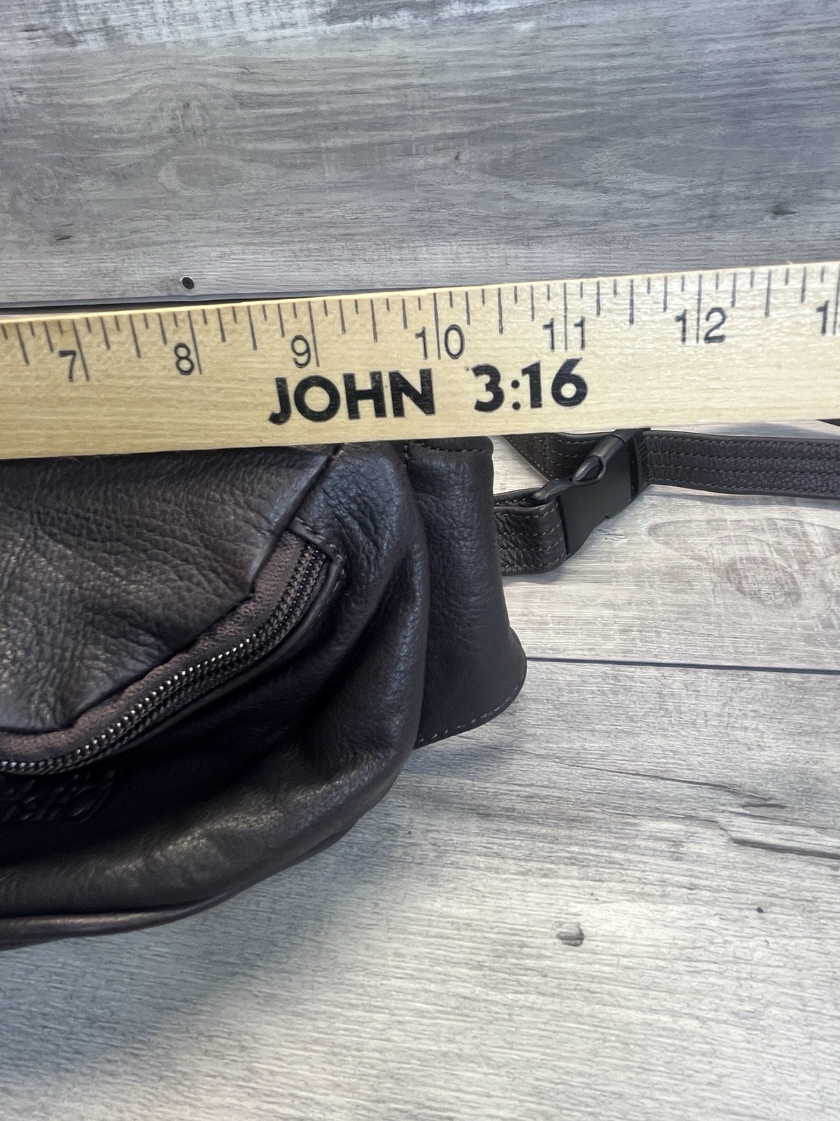 NAROPIN Leather Fanny Pack Drug Pharmaceutical Rep Promo Advertising Canyon