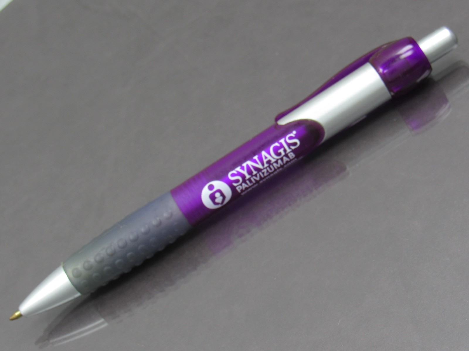 Beautiful Translucent Purple Synagis PEN Drug Rep Pharmaceutical Promo Rare