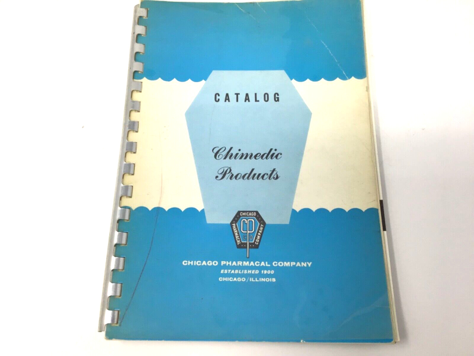 Vintage Chimedic Prescription Chicago Pharmacal Catalog book