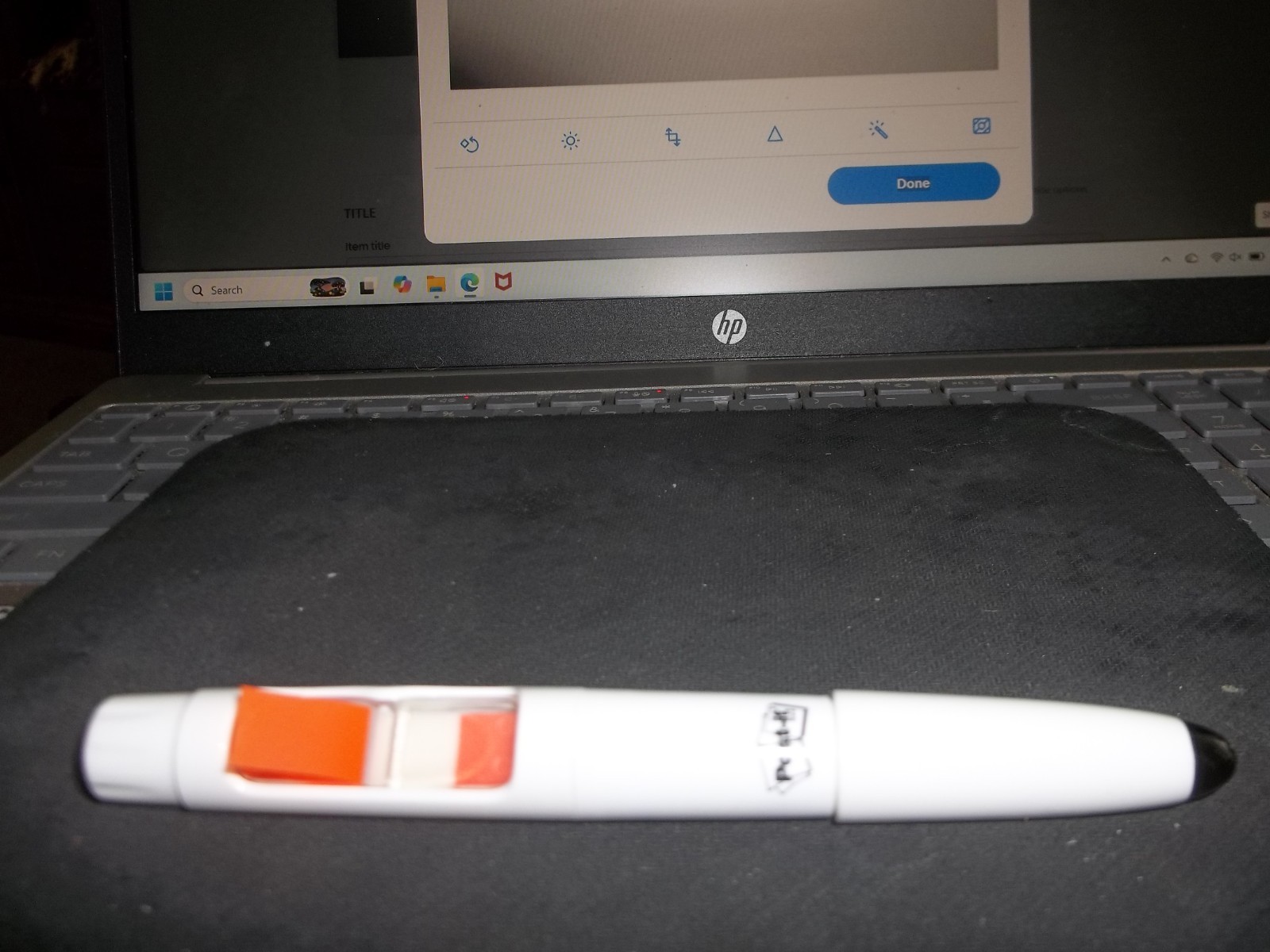 Zocor Simvastatin Promotional Highlighter Pen – Post-It Dispenser