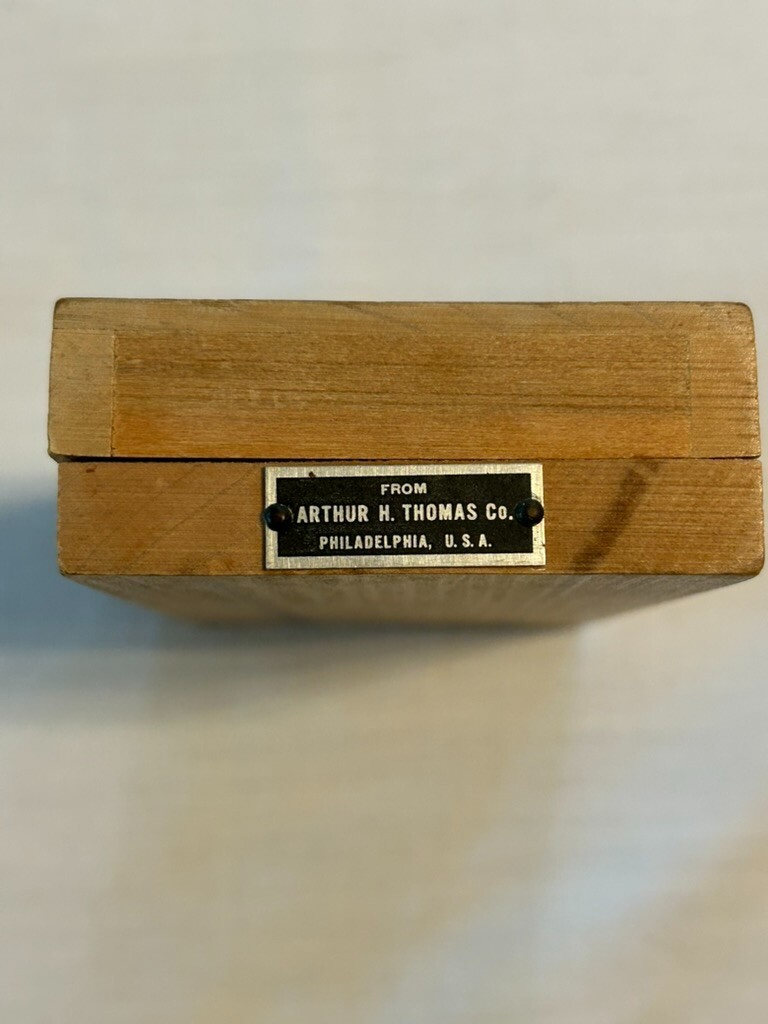 Lot of 2 Vintage Laboratory Weight Sets – Arthur H. Thomas Co. Ohaus