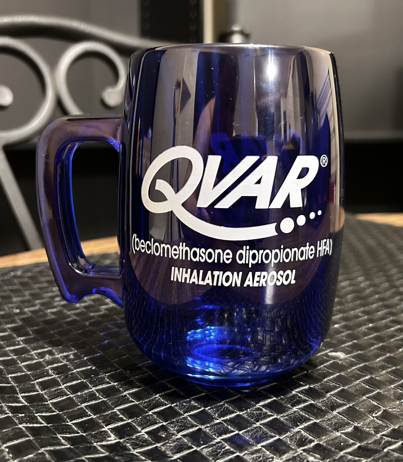 Qvar (Inhalation Aerosol) Pharmaceutical Drug Rep Collectibles Mug