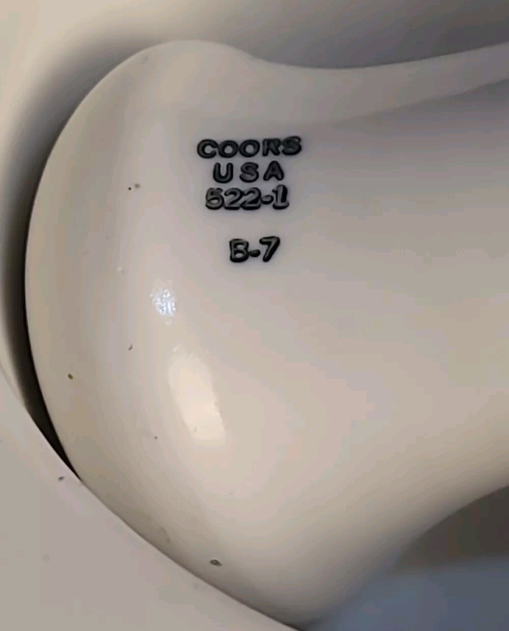 Vintage COORS Mortar & Pestle, Ceramic, excellent