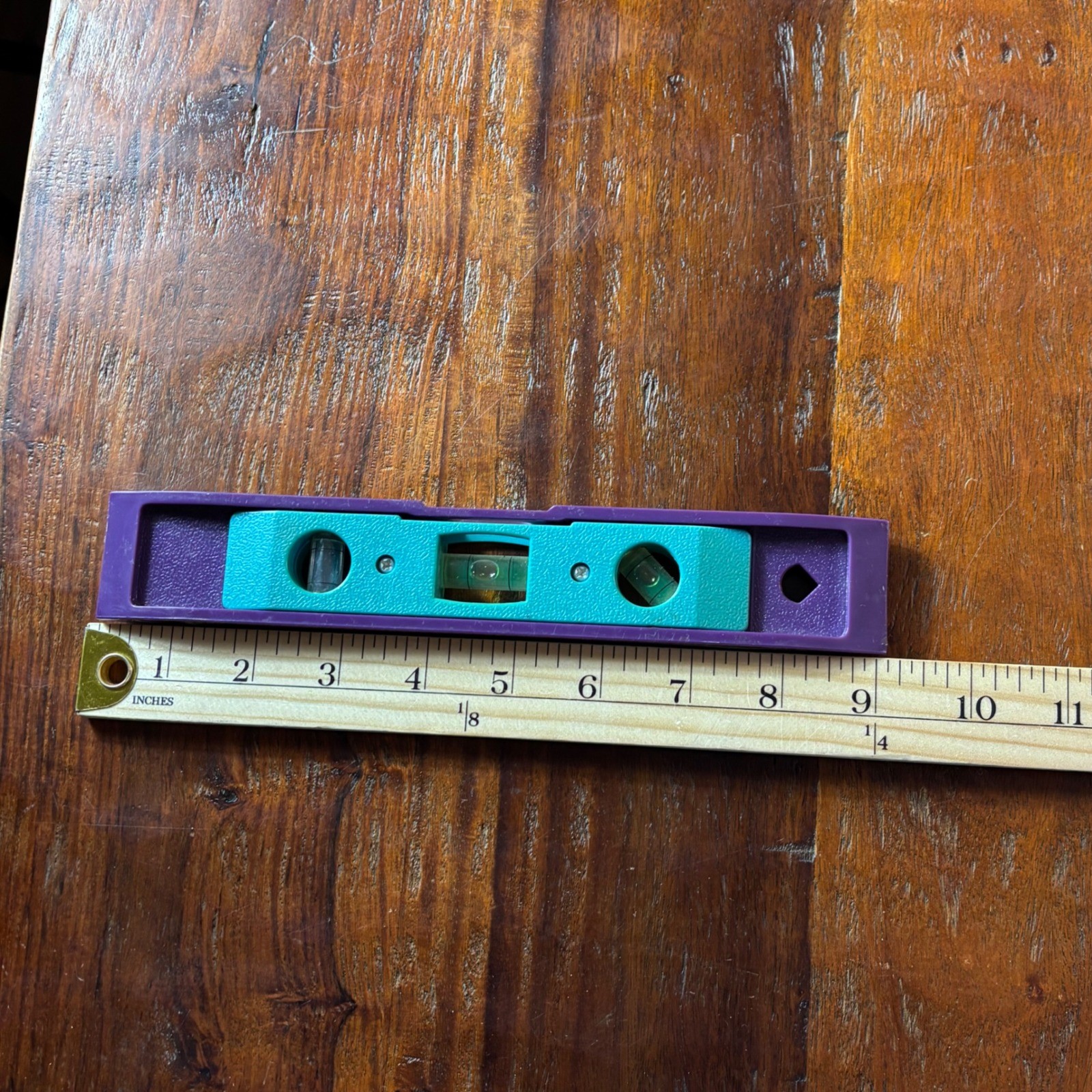 Vintage Zyprexa Olanzapine Pharma Promo Magnetic Level Purple Teal Rare Collect